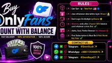 Dow Jones Top Financial Buying OnlyFans Account With Balance