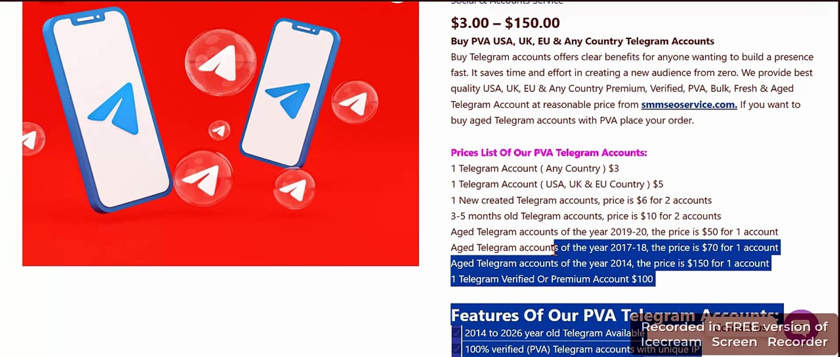 Top Rated Vendors for Buying Telegram Accounts ...