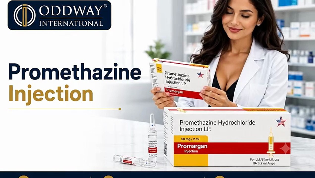 Promethazine Injection Price | Supplier and Exporter - Oddway International
