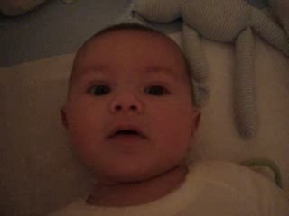 bébé antoine dit bonne nuit à ses Paco noukie's