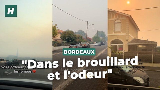 « C’est terrifiant » : l’odeur de fumée de l’incendie de Gironde arrive à Bordeaux