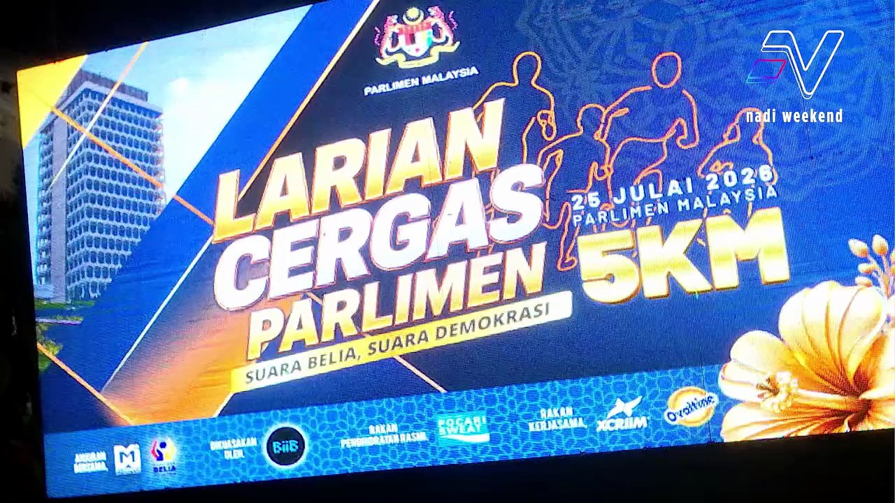 Bangunan ikonik Parlimen jadi venue larian cergas rakyat Malaysia