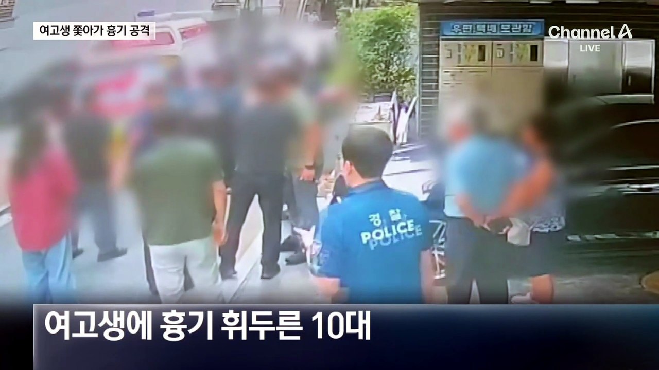 여고생 쫓아가 흉기 휘두른 10대 남성 구속영장