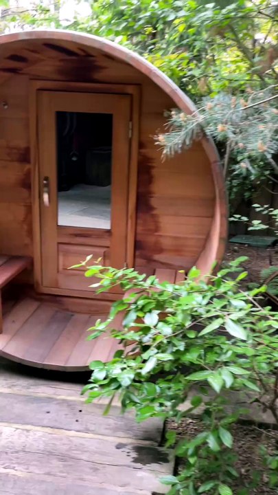 SAUNA PRIVE dans l'Inuk Lodge du Zoo de Flèche