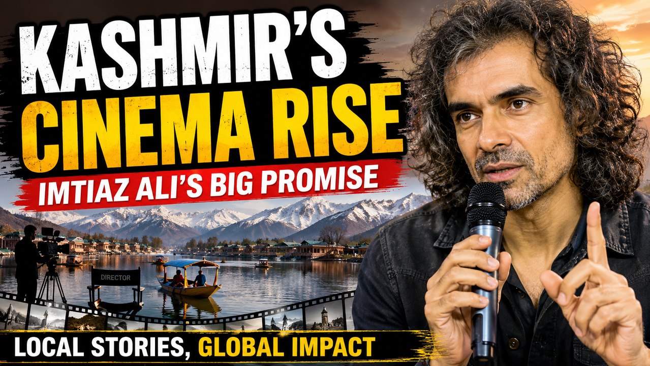 Imtiaz Ali Backs Kashmiri Filmmakers | "Think Big" Message at IFFJK 2026 | Kashmir Cinema