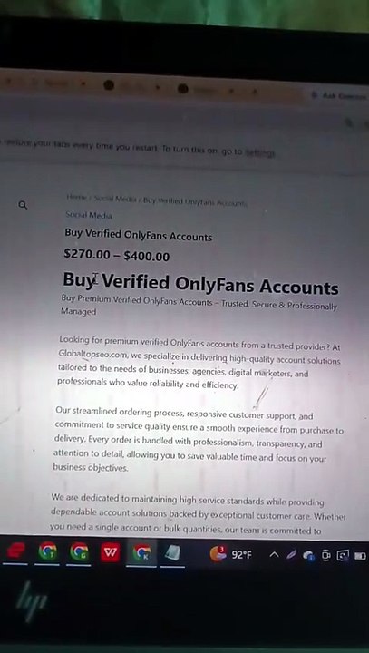 High-Quality Verified OnlyFans Accounts | Trusted