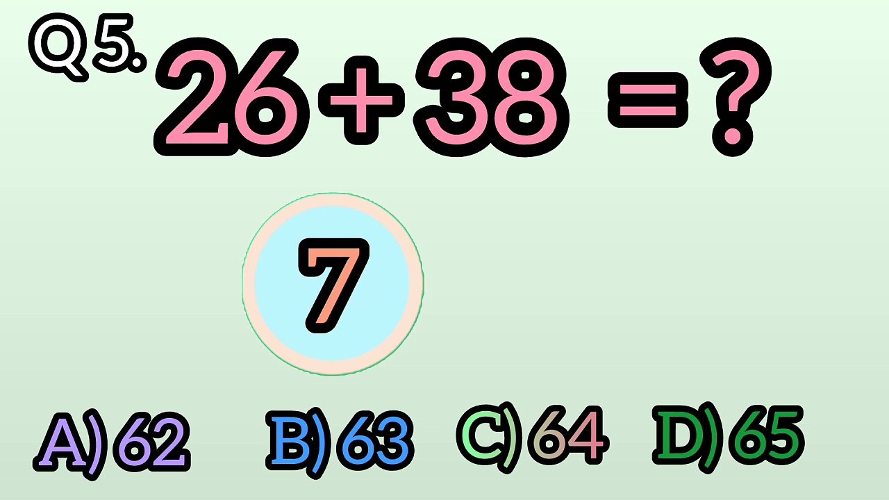 Easy to Hard Math Questions | Can You Beat the Quiz?