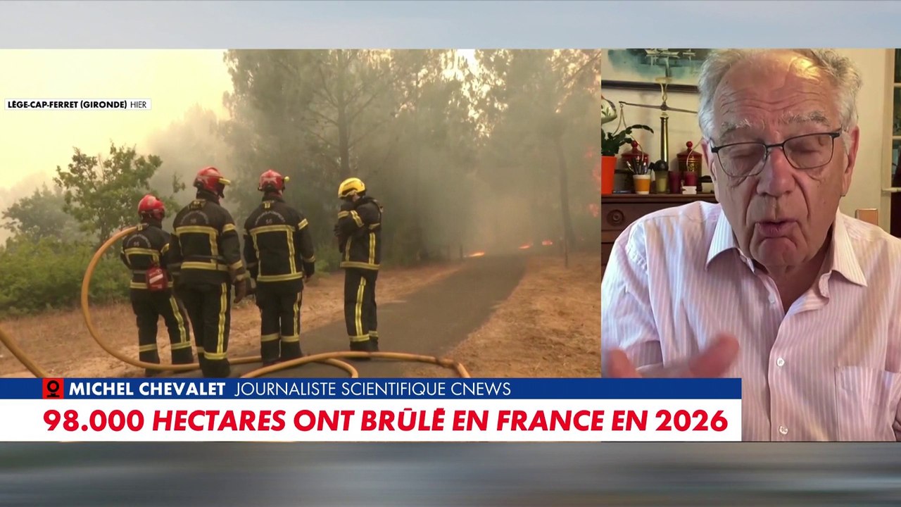 Michel Chevalet : «Les incendies en France sont des mégafeux»