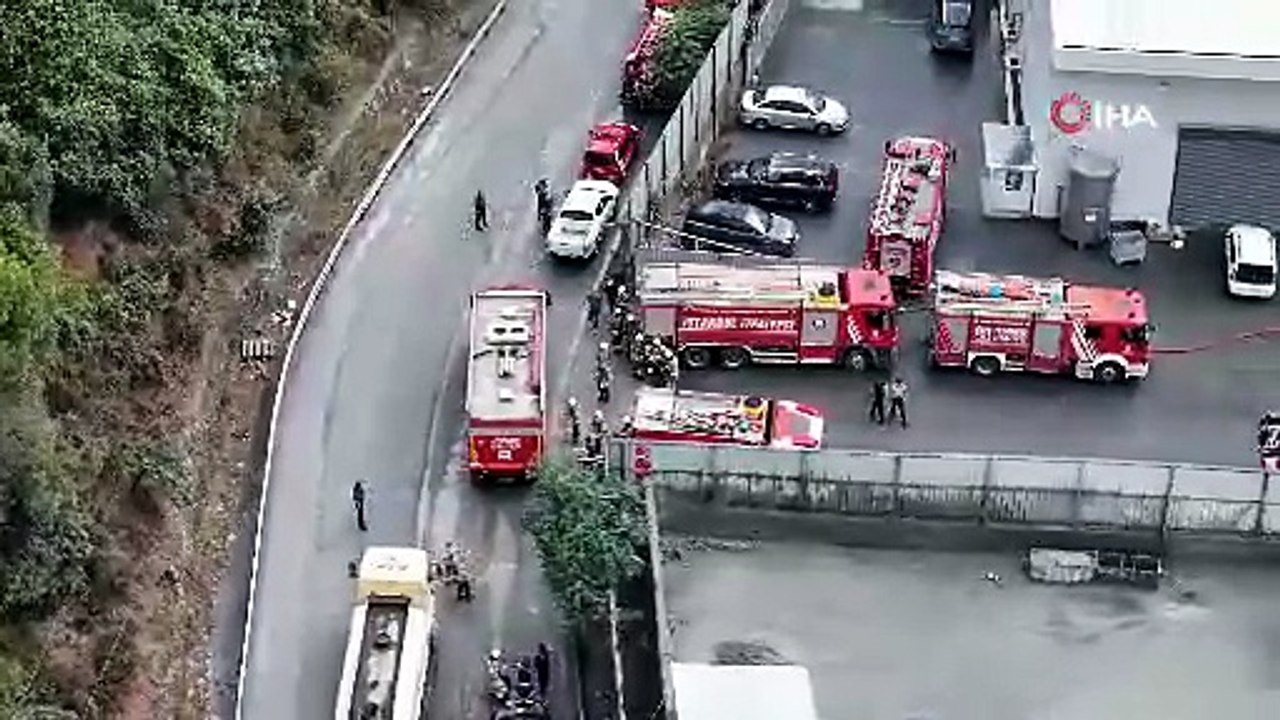 İstanbul'da kimyasal madde paniği: 10 tonluk tankta kimyasal tepkime!
