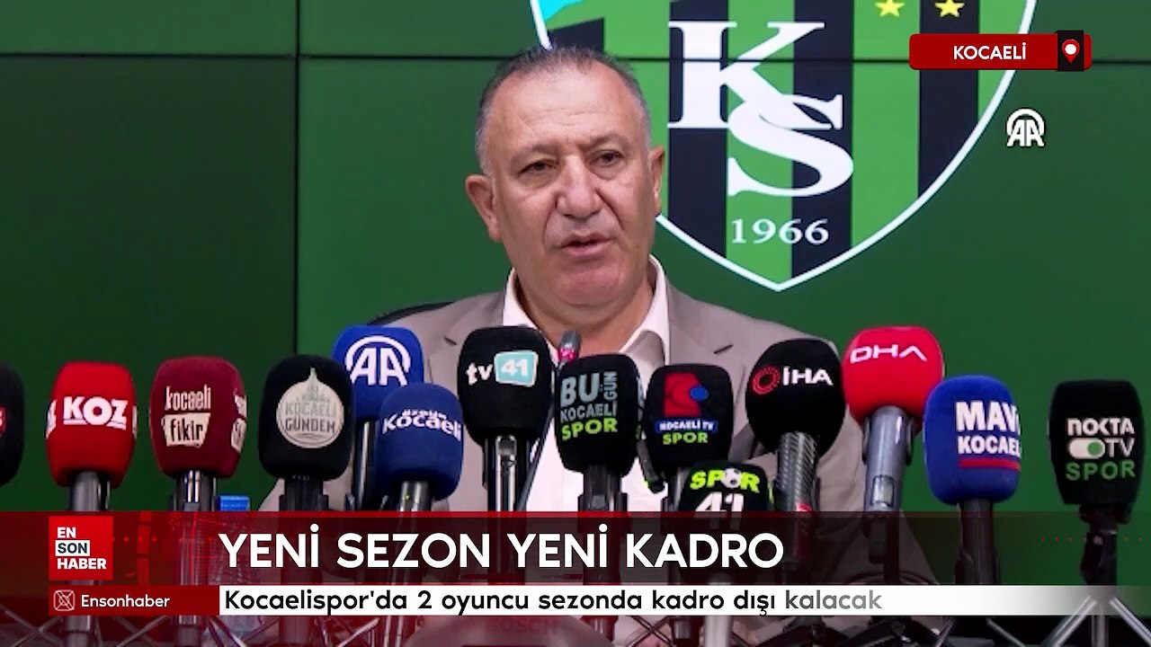 Kocaelispor yeni sezon için kadro çalışmalarına devam ediyor