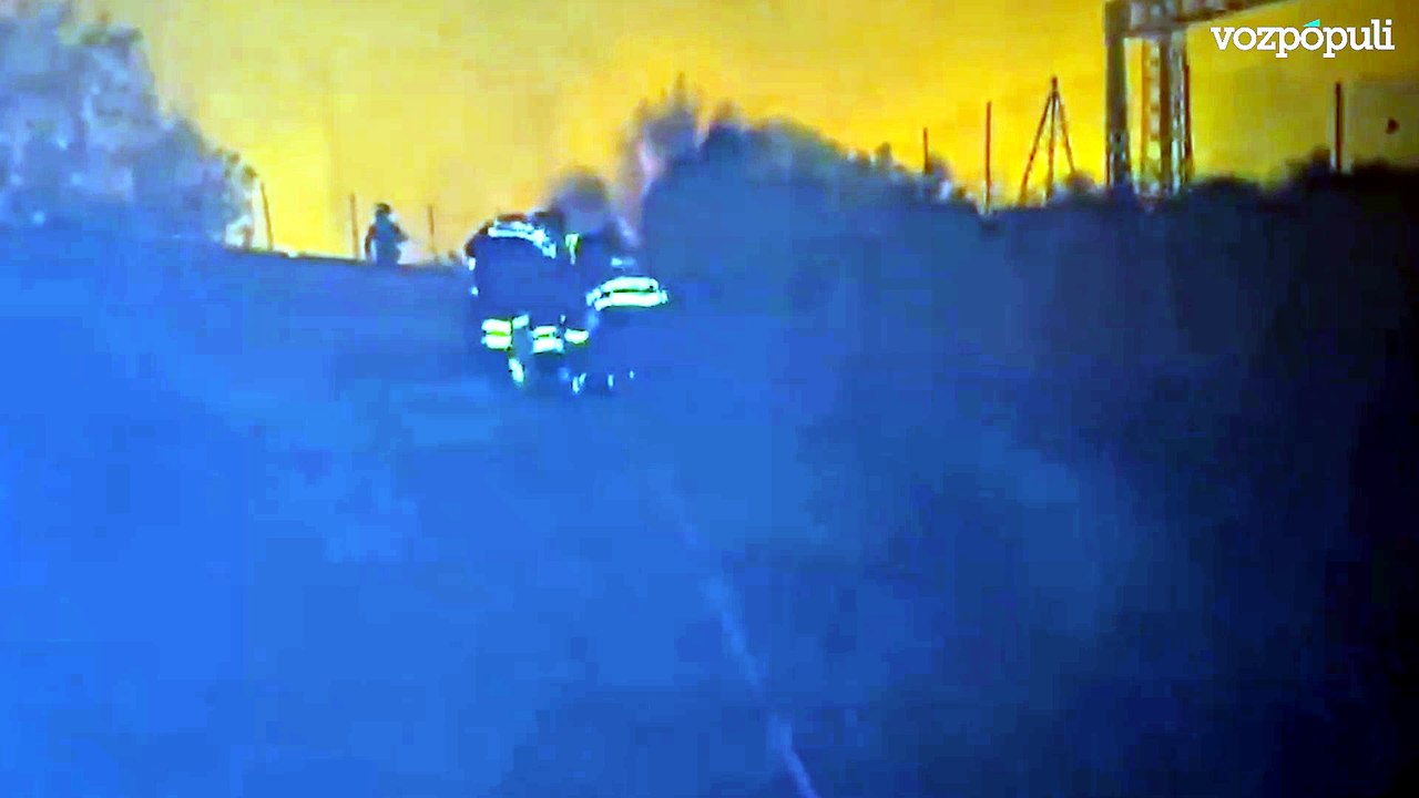 La UME despliega trabajos de defensa urgente para proteger la central hidroeléctrica de Puente Nuevo en Ávila frente al avance de las llamas