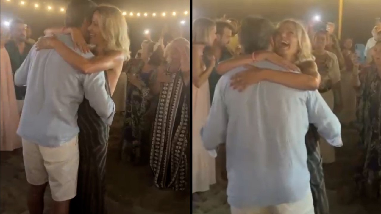 El romántico baile de Susanna Griso y Luis Enríquez NIstal en su preboda que enamora a todos