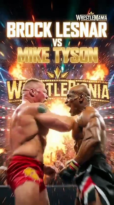 Brock lesnar vs Mike tyson