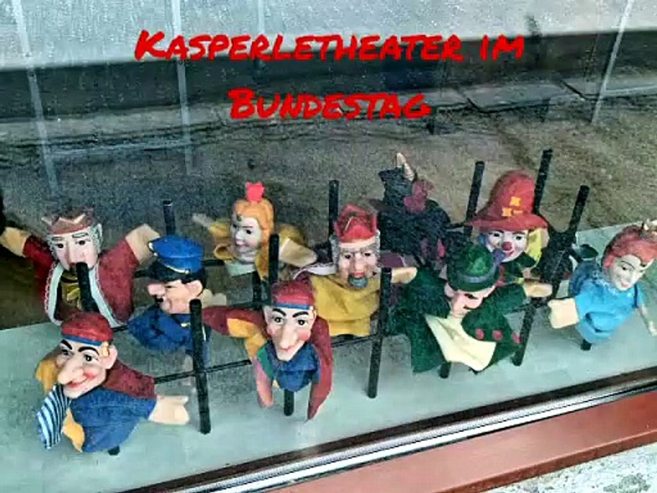 Kasperletheater im Bundestag