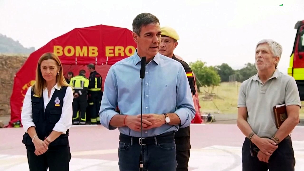 Sánchez destaca la colaboración de 10 comunidades autónomas frente al incendio en Ávila y Madrid