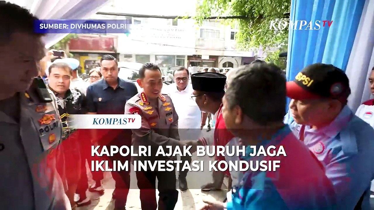 Kapolri Hadiri Peresmian Kantor Koalisi Besar Buruh Perjuangan Indonesia, Ajak Jaga Iklim Investasi