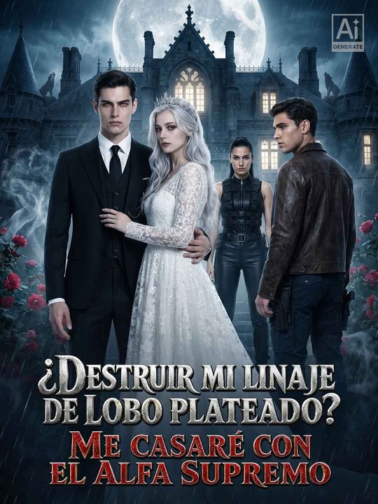 ¿Destruir mi linaje de lobo plateado? Me casaré con el Alfa supremo En Español