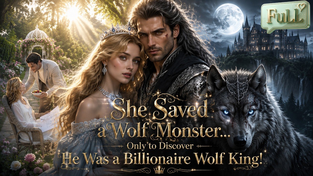 【FULL】She Saved a Wolf Monster… Only to Discover He Was a Billionaire Wolf King！