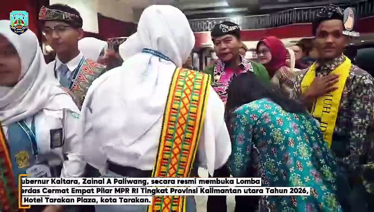 Gubernur Kaltara Buka Lomba Cerdas Cermat Empat Pilar MPR RI