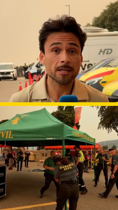 Así ha sido el traslado del puesto de mando de Cenicientos a Navalcarnero