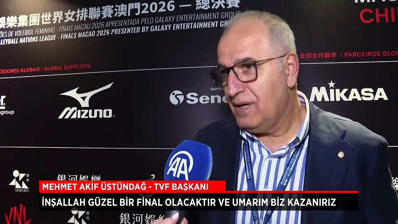 TVF Başkanı Üstündağ: İnşallah finali kazanan biz olacağız
