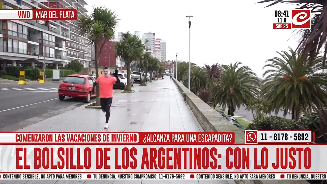 Vacaciones de invierno en Mar del Plata... ¿cómo está "La feliz" ahora?