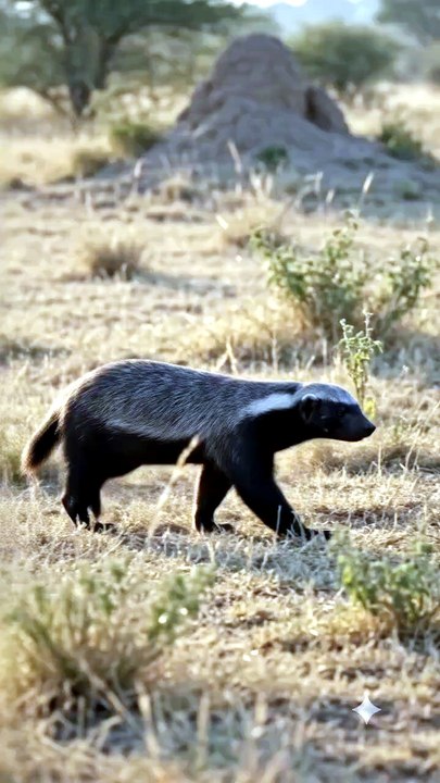 Honey Badger : The fearless survivor known for its unstoppable determination