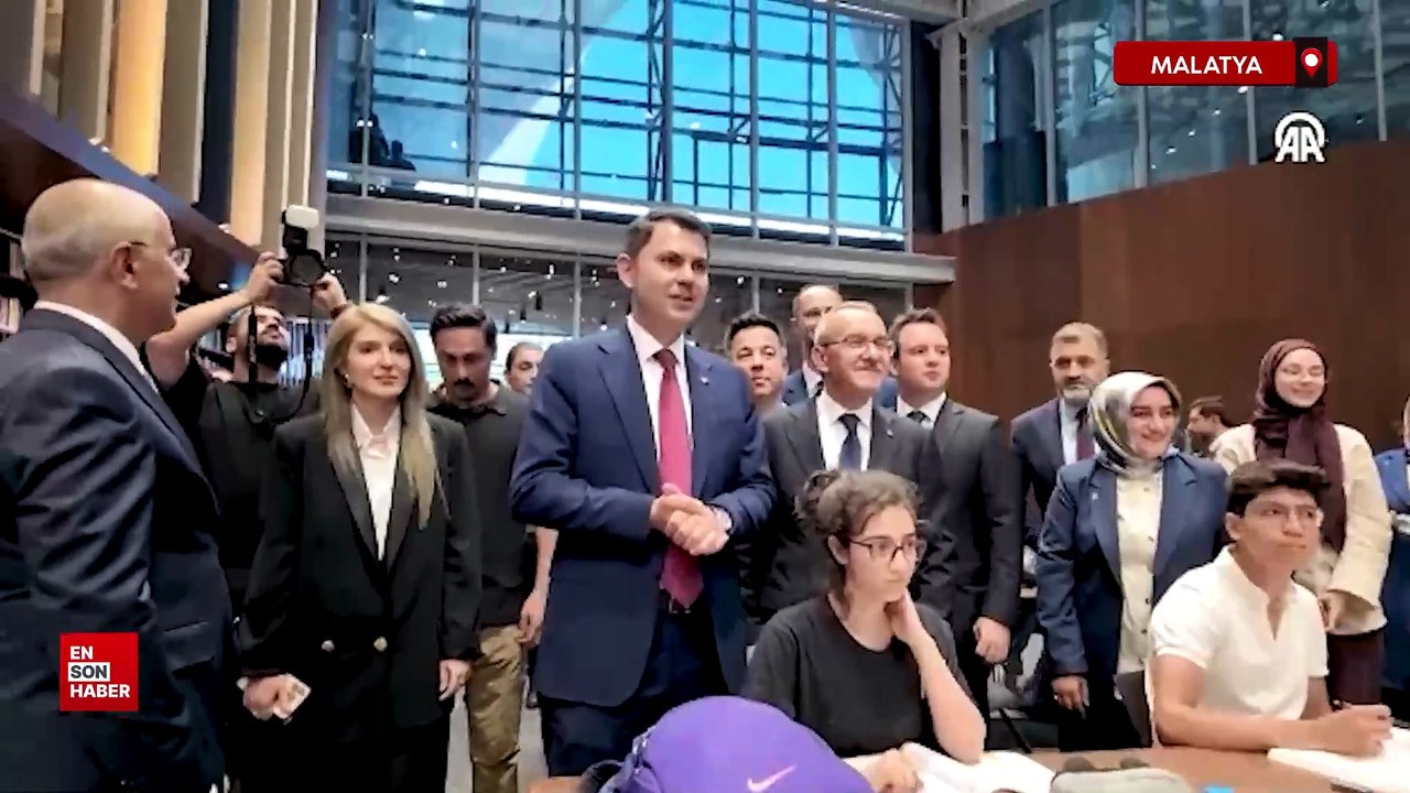 Bakan Kurum, Malatya'da Bakırcılar Çarşısı'nın açılışını yaptı
