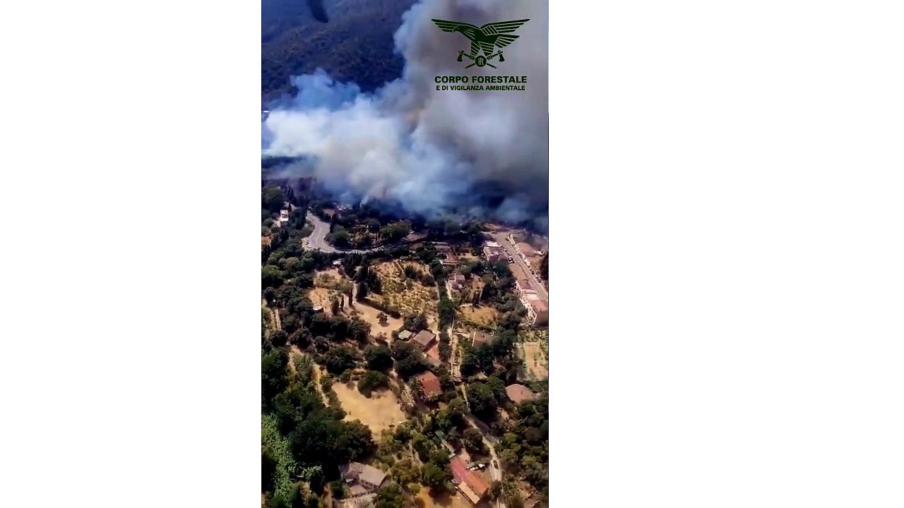 Vasto incendio di interfaccia a Sinnai, localit? San Gregorio | 25 luglio 2026