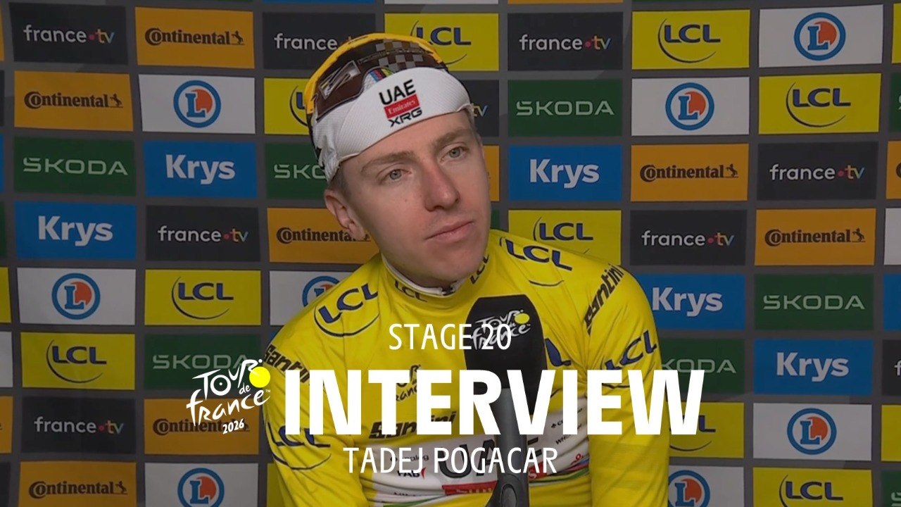 Tour de France 2026 - Stage 20 Pogacar Post-race interview