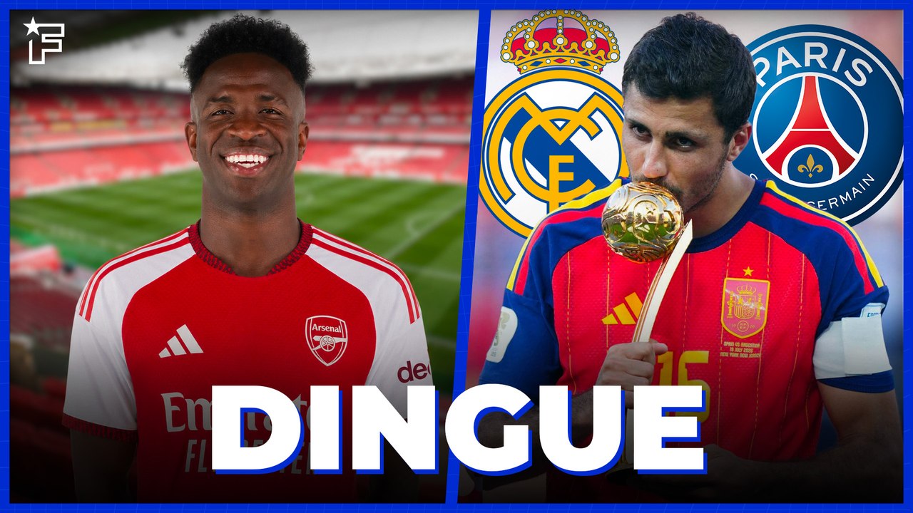 Arsenal passe à l’ATTAQUE pour Vinicius, le PSG BOUSCULE le Real pour Rodri | JT Foot Mercato