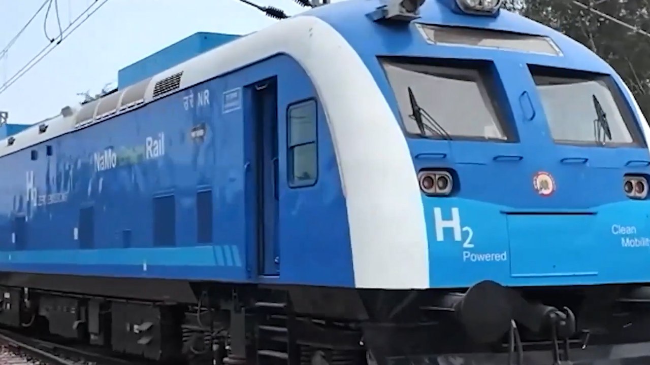 Un successo il primo treno indiano a idrogeno