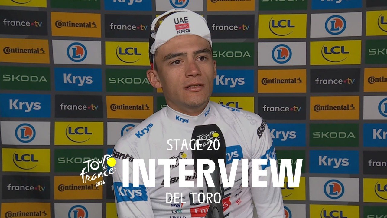 Tour de France 2026 - Stage 20 Del Toro Post-race interview