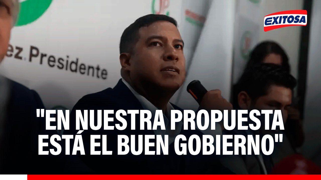 Ernesto Zunini: "En nuestra propuesta presentad a la Mesa Directiva está el Buen Gobierno"