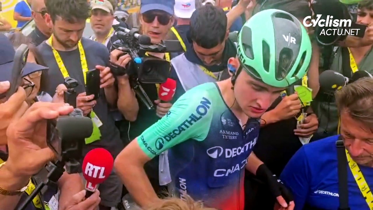 Tour de France 2026 - Paul Seixas : "J'ai craqué... c'est forcément décevant !"