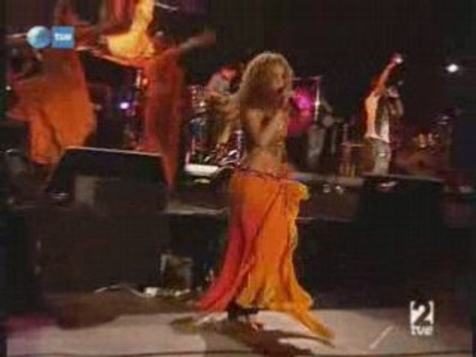 Shakira Hips don't Lie rock in rio Madrid 2008