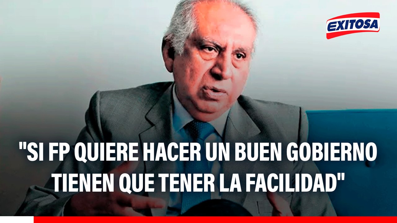 José Baella sobre Fuerza Popular: "Si quieren hacer un buen gobierno tienen que tener la facilidad"