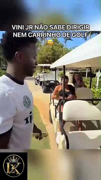 AOS TOTAL: Vini Jr. e Virgínia Sofrem Acidente Hilário em Carrinho de Golfe!