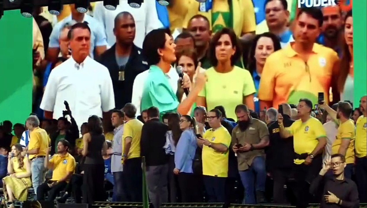 CONVENÇÃO PL: Michelle Bolsonaro manda mensagem a Flávio após crise interna no partido