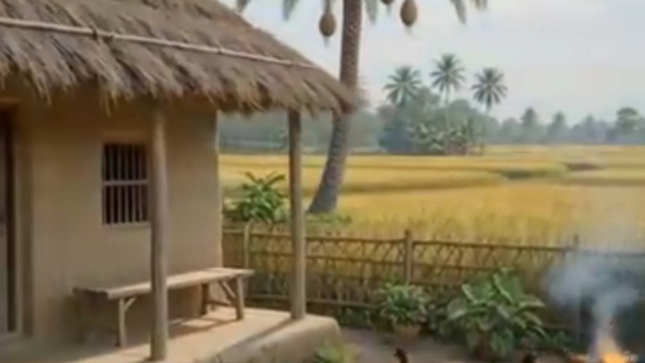 Village in Bangladesh.