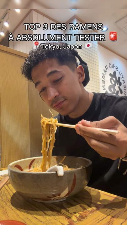 Top 3 ramens Tokyo 🇯🇵