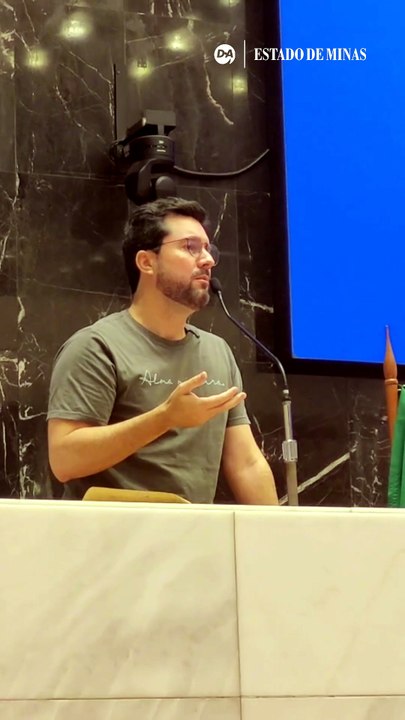 Falcão discursa em convenção estadual do Republicanos em MG