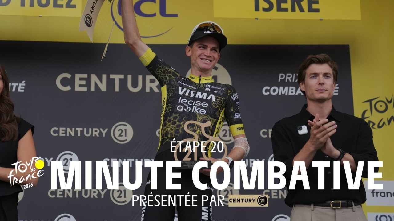 Tour de France 2026 - Stage 20 Century 21 most aggressive rider minute