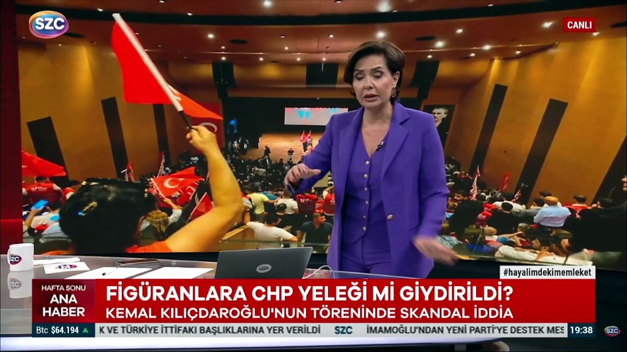 Kemal Kılıçdaroğlu'nun töreninde skandal iddia: Figüranlara CHP yeleği mi giydirildi?