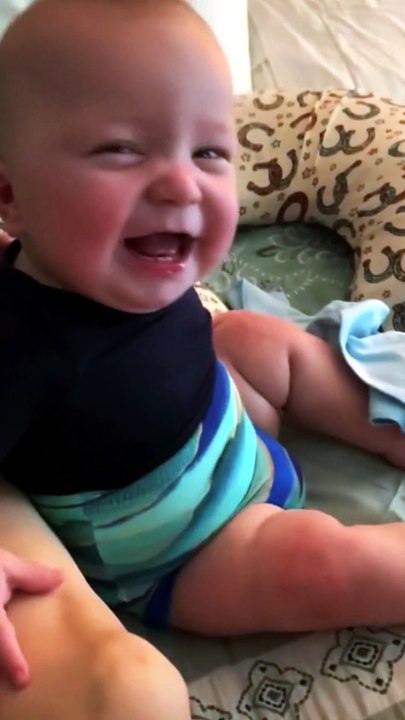 You Can’t Stop Smiling at This Baby Laugh 😂❤️