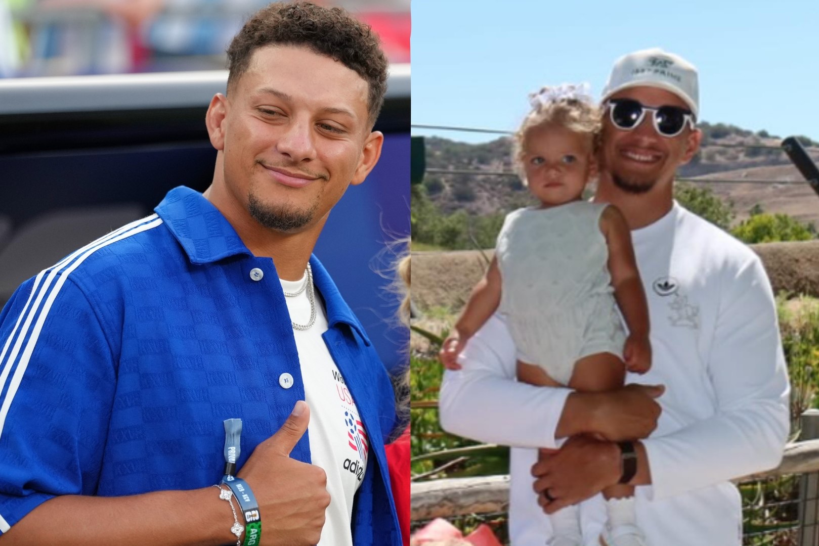 Golden Raye Mahomes looks just like her dad Patrick in new photo