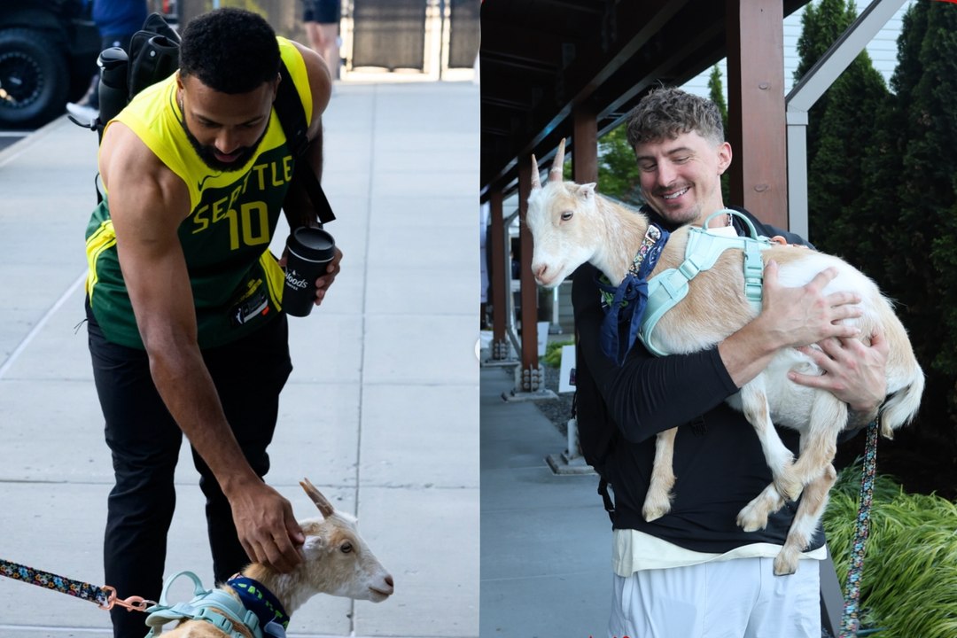Los ganadores del Super Bowl reciben una inesperada visita... de una GOAT muy especial