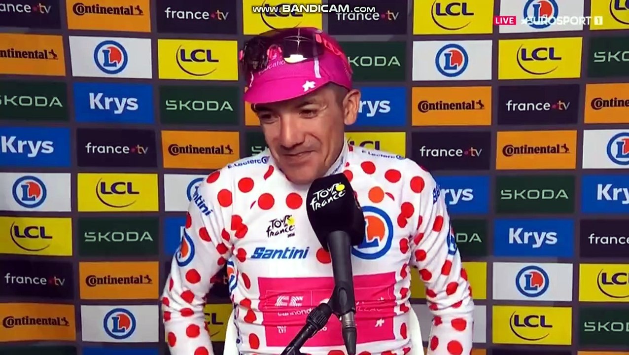 Tour de France 2026 | Étape 20 | Richard Carapaz (EFE) maillot à pois : Une deuxième jeunesse pour moi, le Tour de France de mes rêves