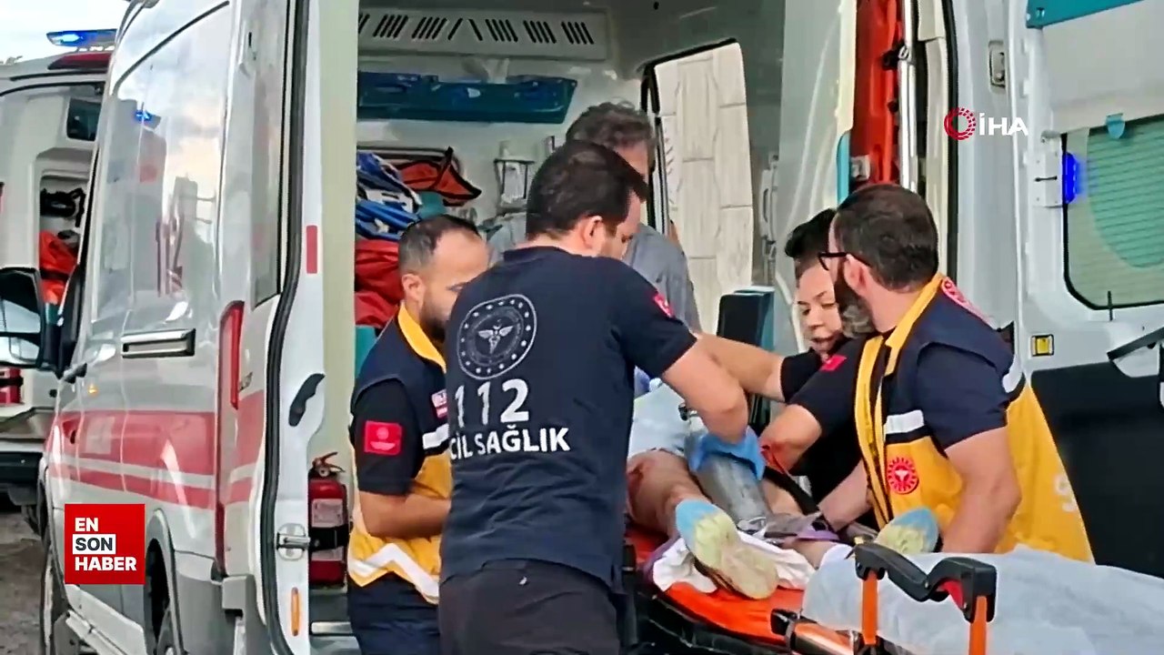 Bursa'da köprülü kavşakta feci kaza
