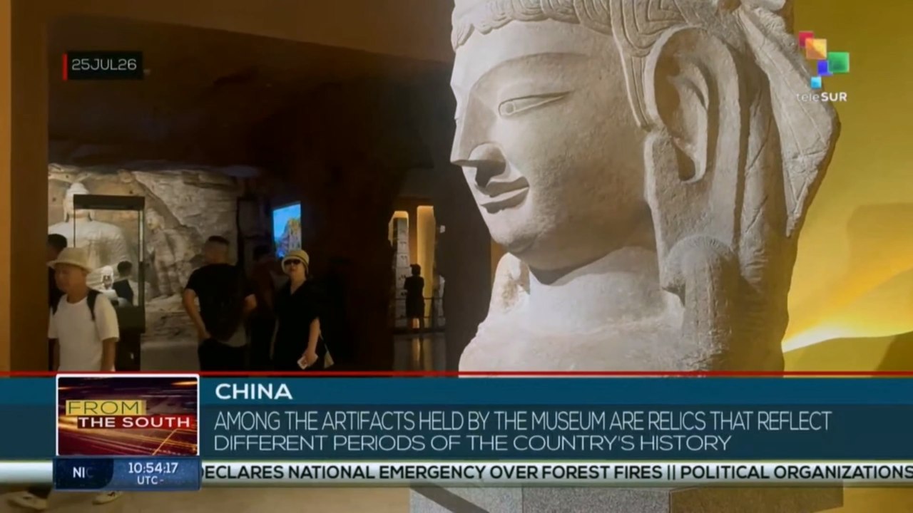 Shanxi museum, in China, leading center of historical relics